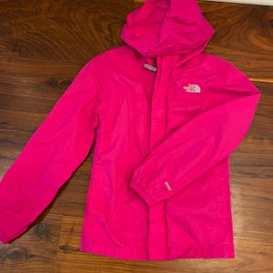 North Face kids rain jacket